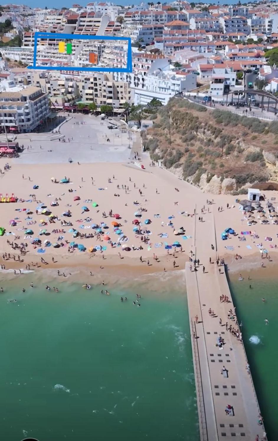 Duplex Sea View By Albufeira Holidays Bagian luar foto